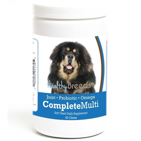 Healthy Breeds 192959011395 Tibetan Mastiff all in one Multivitamin Soft Chew - 90 Count 192959011395 - main